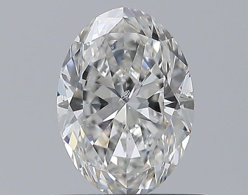 0.80CT OVAL SI2 E WH