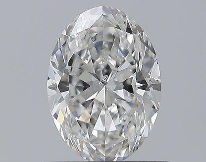 0.80CT OVAL SI2 E WH