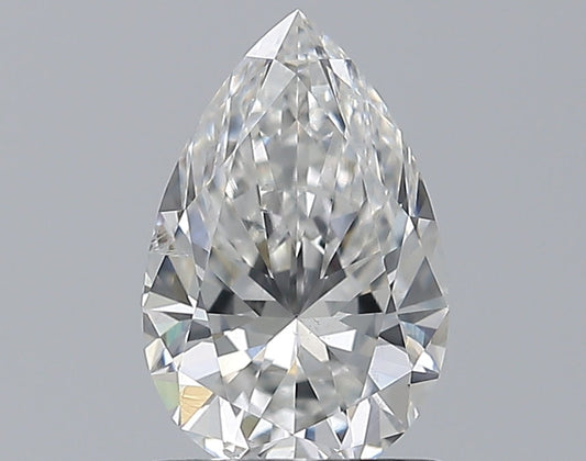 1.00CT PEAR SI2 G WH