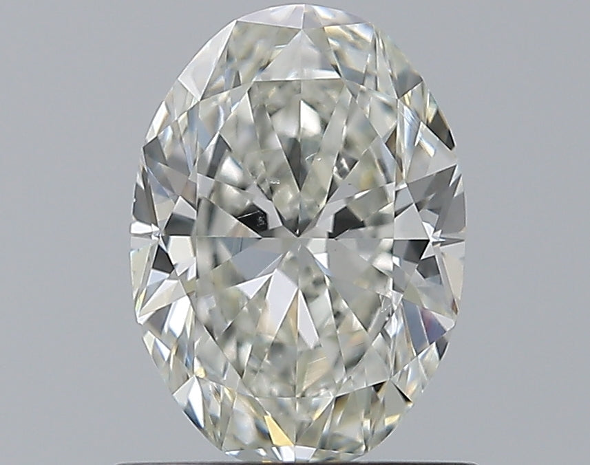 0.90CT OVAL SI1 I WH