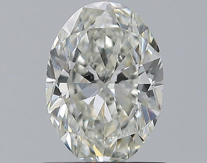 0.90CT OVAL SI1 I WH
