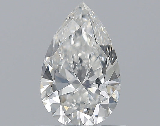 0.75CT PEAR SI1 G WH