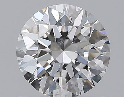0.80CT ROUND SI2 F WH