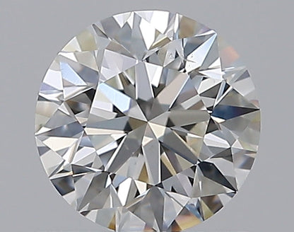 0.75CT ROUND SI1 H WH