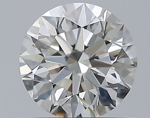 0.75CT ROUND SI1 G WH