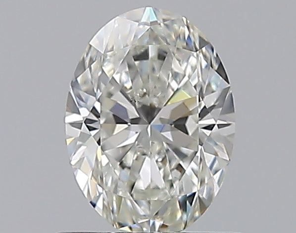 0.80CT OVAL SI1 H WH