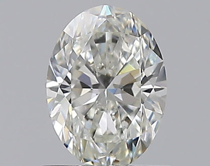 0.80CT OVAL SI1 H WH