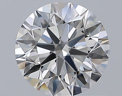 0.90CT ROUND VVS2 D WH