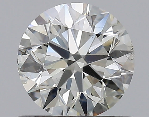 0.75CT ROUND SI2 J WH