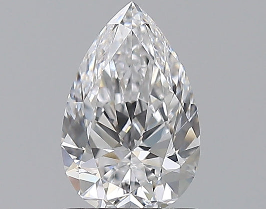 0.90CT PEAR VVS2 D WH