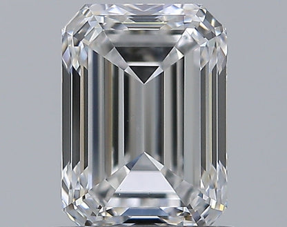 1.00CT EMERALD VS2 D WH