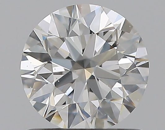 0.80CT ROUND SI1 F WH