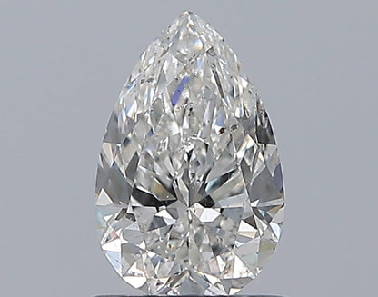 1.00CT PEAR SI2 G WH