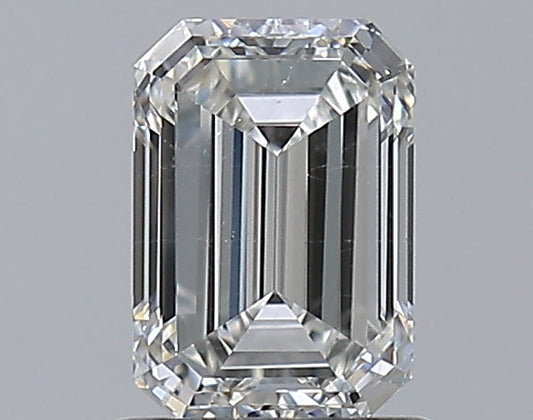 1.00CT EMERALD SI2 H WH