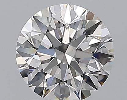 0.75CT ROUND SI2 D WH