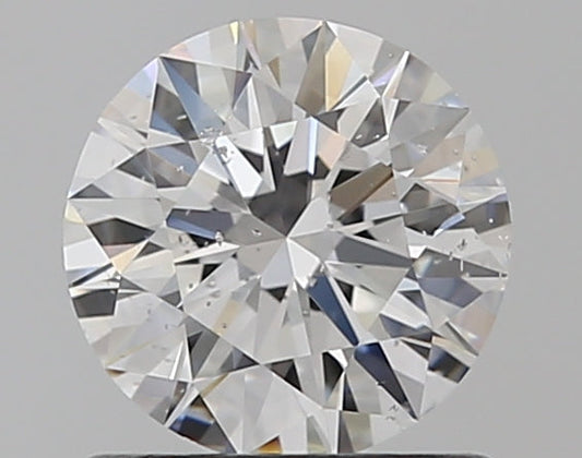 0.80CT ROUND SI2 D WH