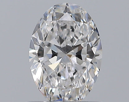 0.76CT OVAL VVS1 D WH