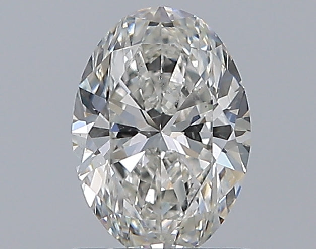 0.90CT OVAL SI1 G WH