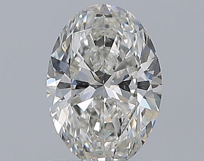 0.90CT OVAL SI1 G WH