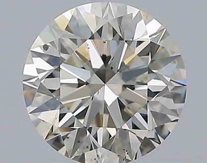 0.75CT ROUND SI1 J WH