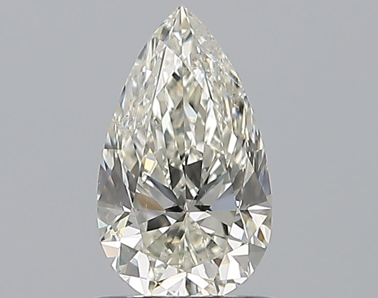 0.90CT PEAR SI2 J WH