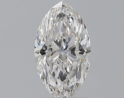 0.90CT MARQUISE SI1 D WH