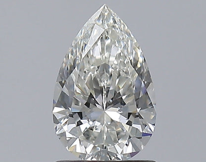 1.00CT PEAR SI2 H WH