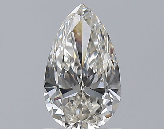 0.90CT PEAR VVS1 J BRN1
