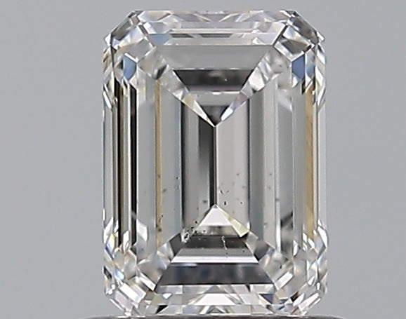 0.80CT EMERALD SI1 E WH