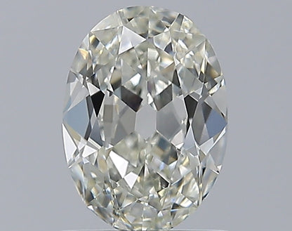 1.00CT Old Mine Oval VS2 J WH