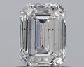 0.75CT EMERALD SI2 D WH