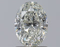 1.00CT OVAL SI1 J WH
