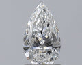 0.80CT PEAR SI1 F WH