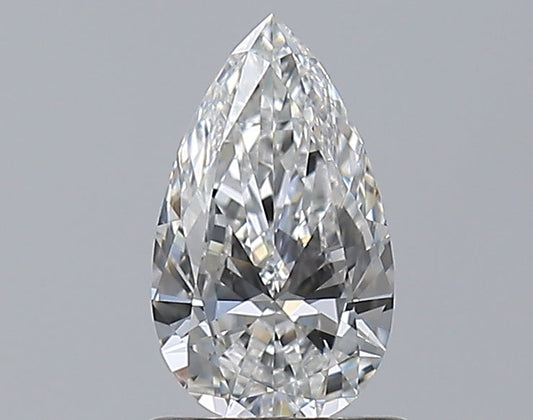 0.80CT PEAR SI1 F WH