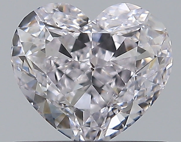 0.81CT HEART SI1 F PINK