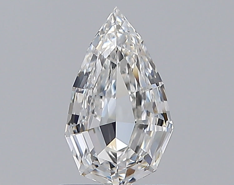 1.02CT Pear Step Cut VS1 F WH