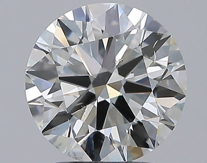 2.01CT ROUND SI1 H WH