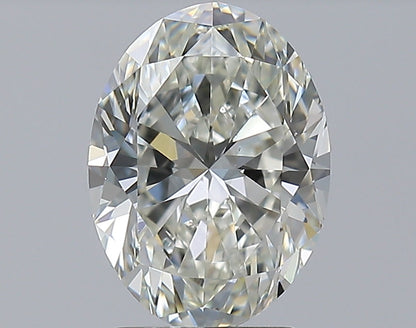 2.50CT OVAL VS1 J WH