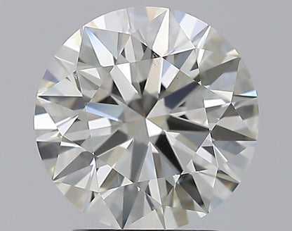 2.50CT ROUND VS2 J WH