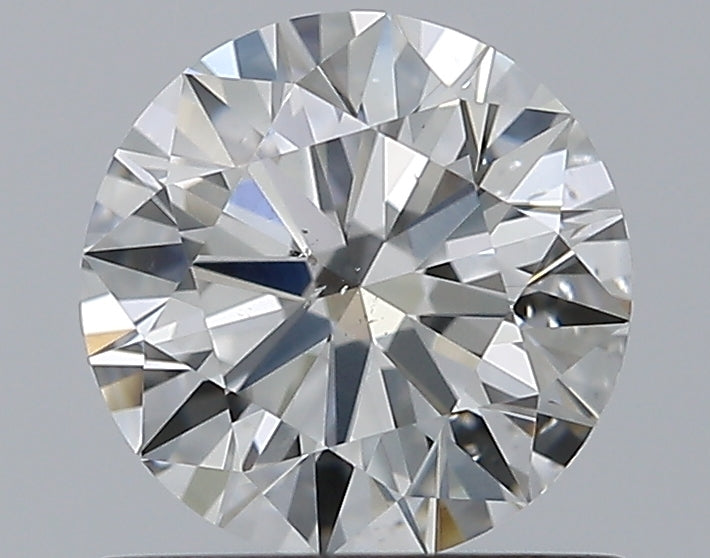 0.90CT ROUND SI1 H WH