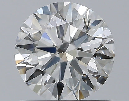 0.90CT ROUND SI1 H WH
