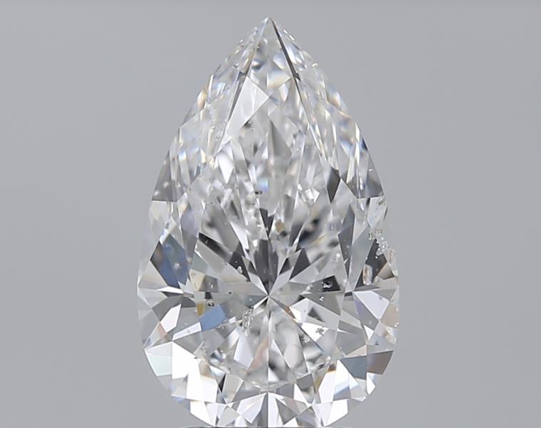 3.00CT PEAR SI2 E WH