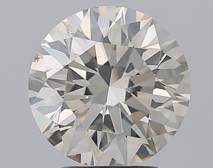 2.67CT ROUND SI2 J GREY