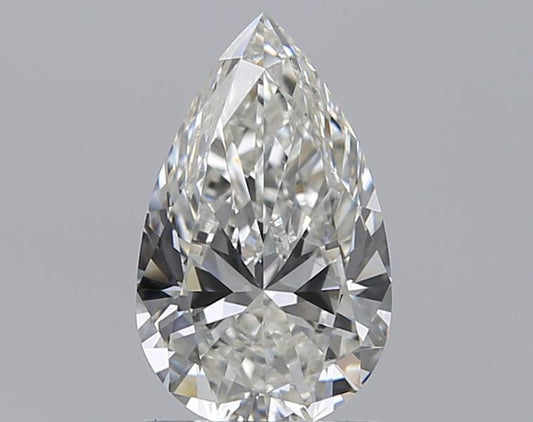 1.00CT PEAR SI2 H WH