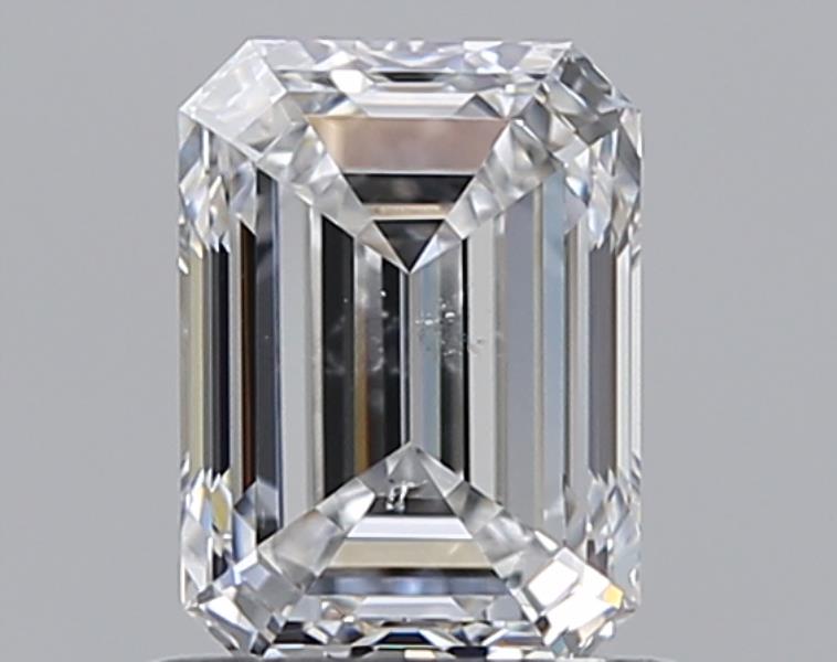 0.90CT EMERALD SI1 E WH