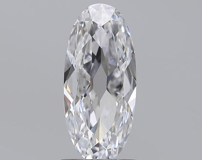 0.91CT Old Mine Oval VS2 D WH