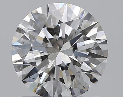 0.80CT ROUND SI1 G WH