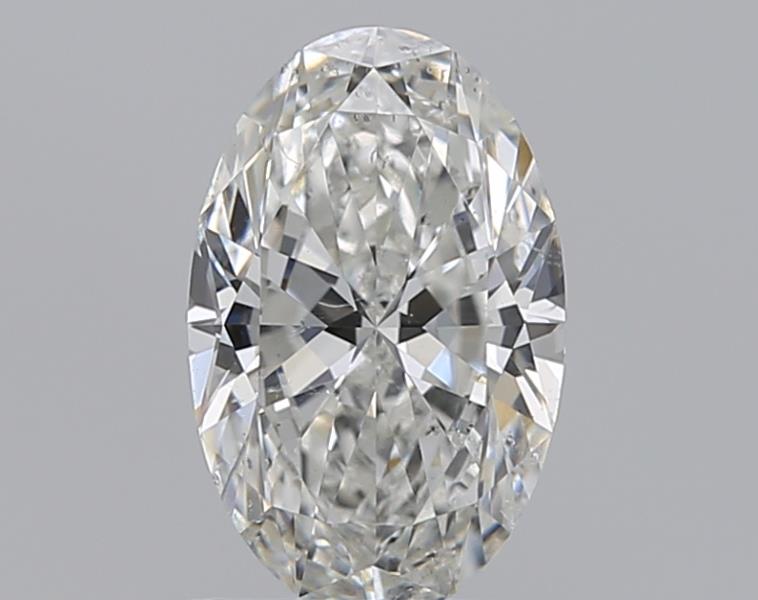 0.80CT OVAL SI2 H WH