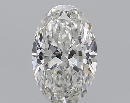 0.80CT OVAL SI2 H WH