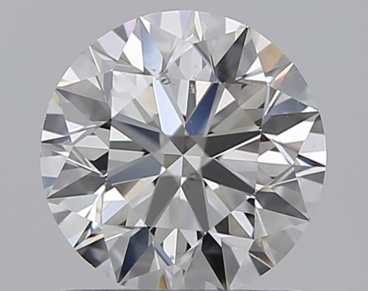 0.90CT ROUND SI1 H WH